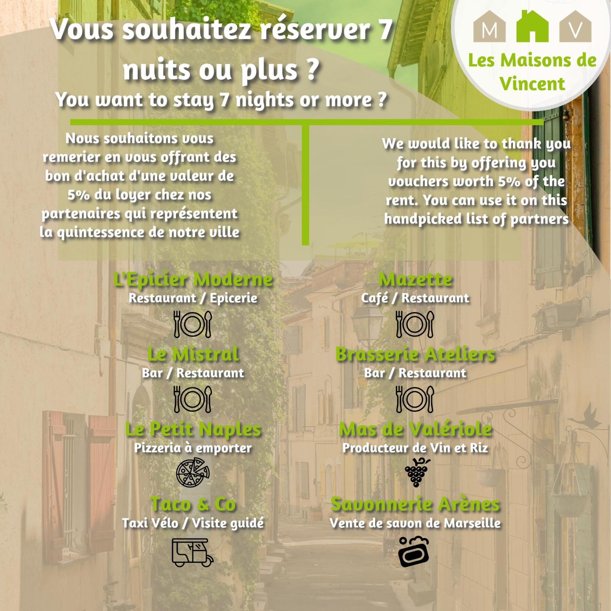 Apartmán Laincel - Clim - Balcon Arles Exteriér fotografie